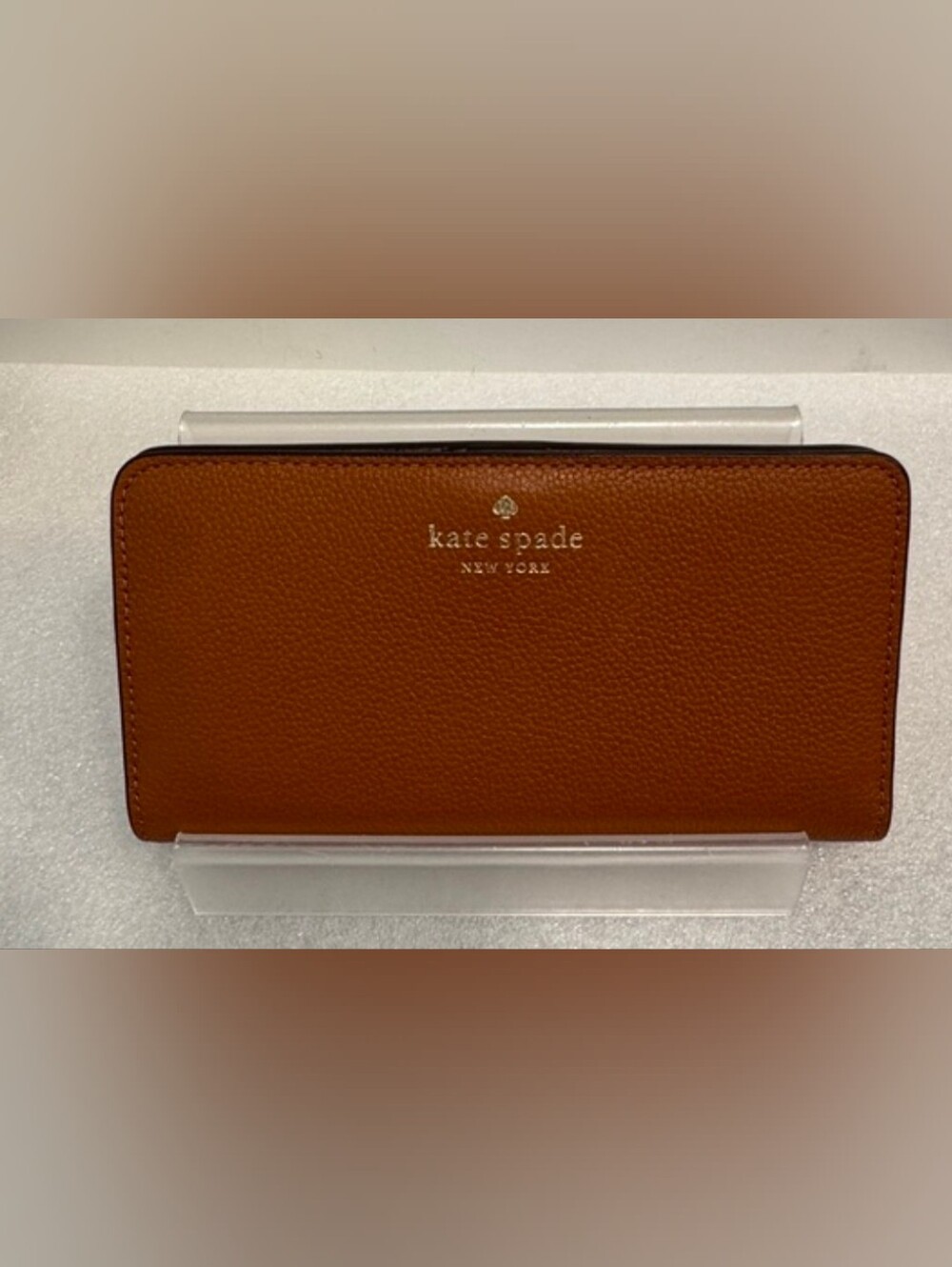Kate spade Brown Leather Tablet Wallet Case - Picture 1 of 4